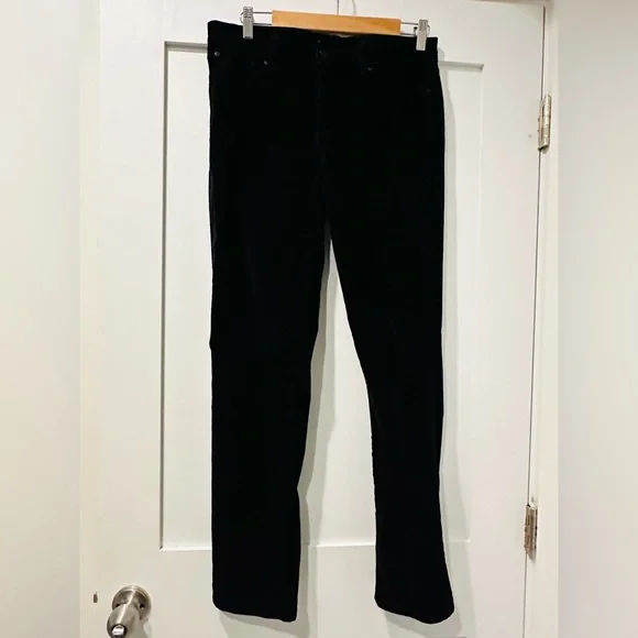 Women’s Black NYDJ Size 29 Corduroy Pants - Picture 1 of 3